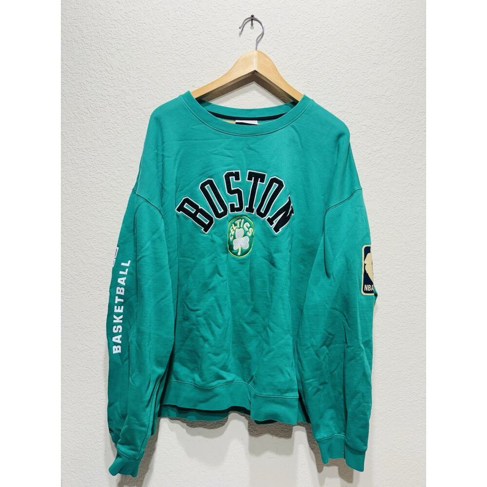 Mitchell And Ness Boston Celtics Crewneck Sweatshirt 4xL